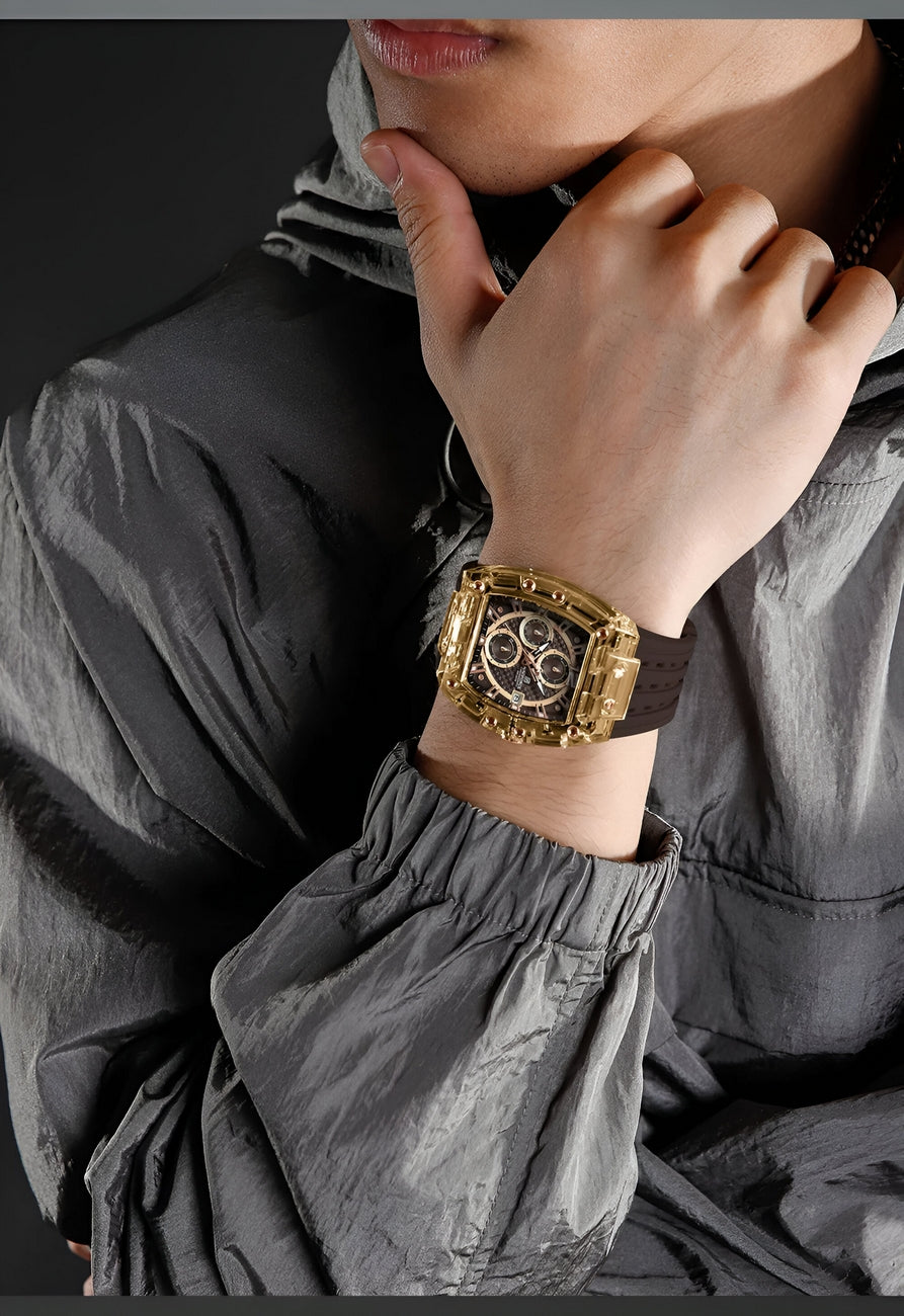 Reloj Naviforce Deportivo Nf7105 Goma Ho