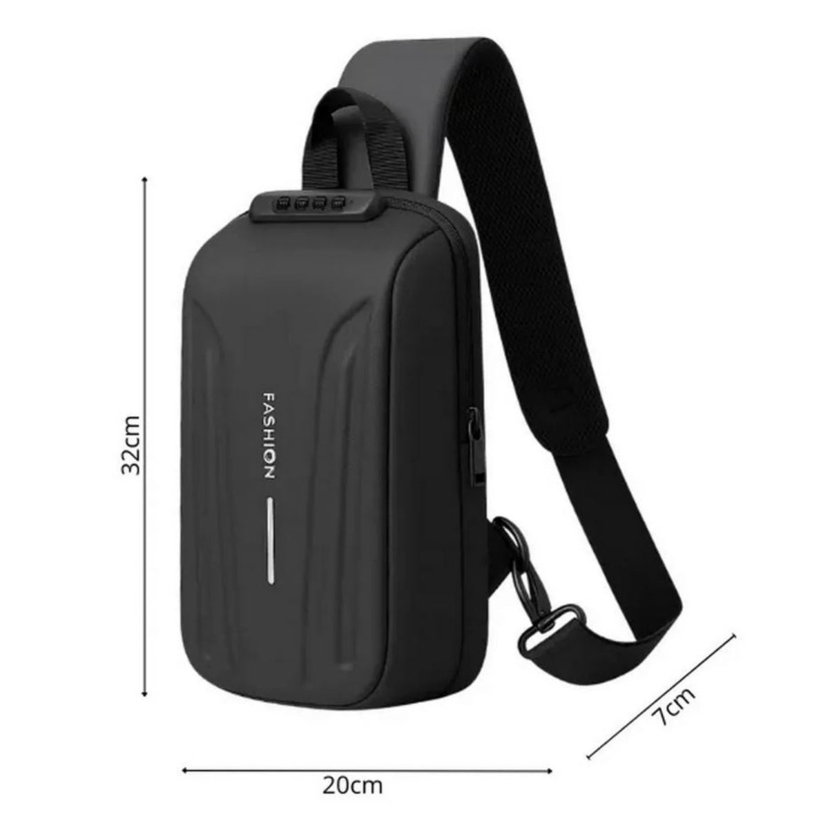 Maleta Bolso Cruzado Antirrobo Unisex