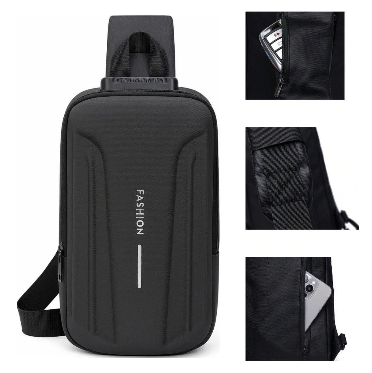 Maleta Bolso Cruzado Antirrobo Unisex