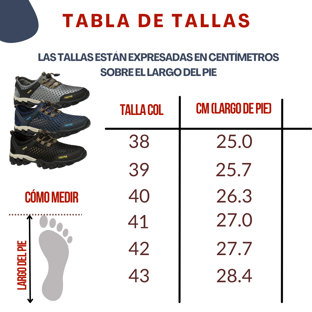 Tenis Caballero  Modernos Terra Sport