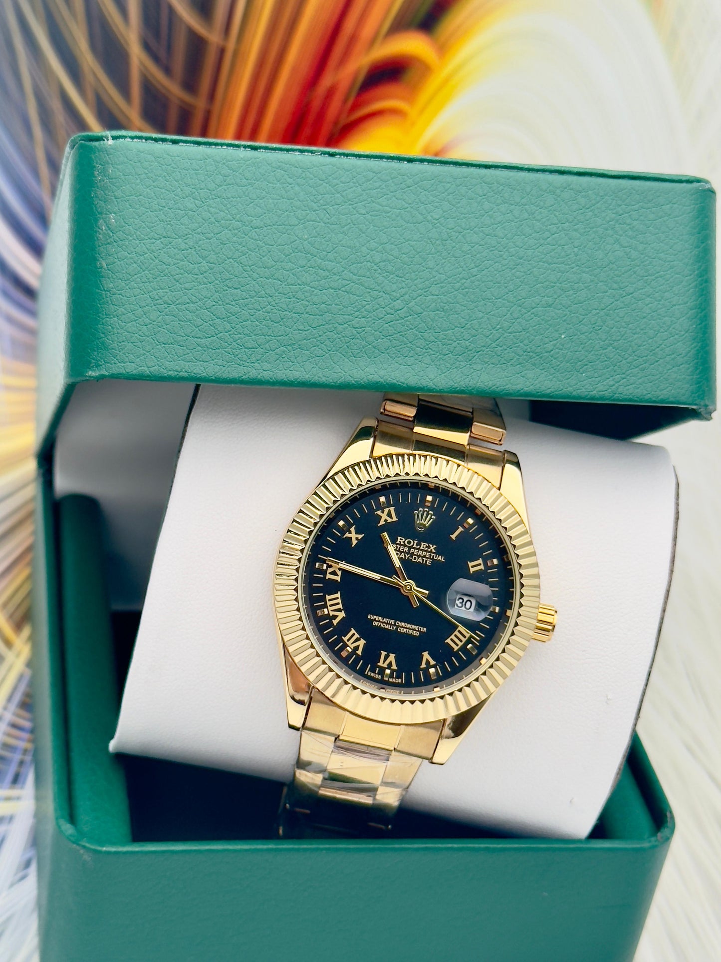 RELOJ ROLEX PRESIDENCIAL NÚMEROS ROMANOS