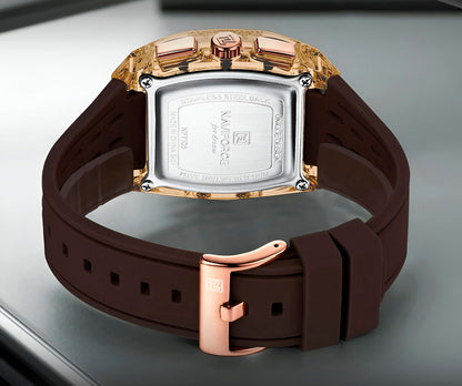 Reloj Naviforce Deportivo Nf7105 Goma Ho