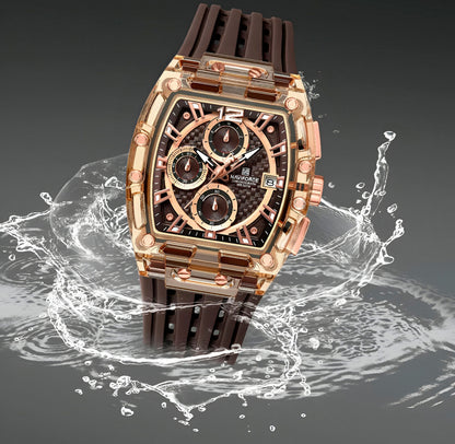 Reloj Naviforce Deportivo Nf7105 Goma Ho