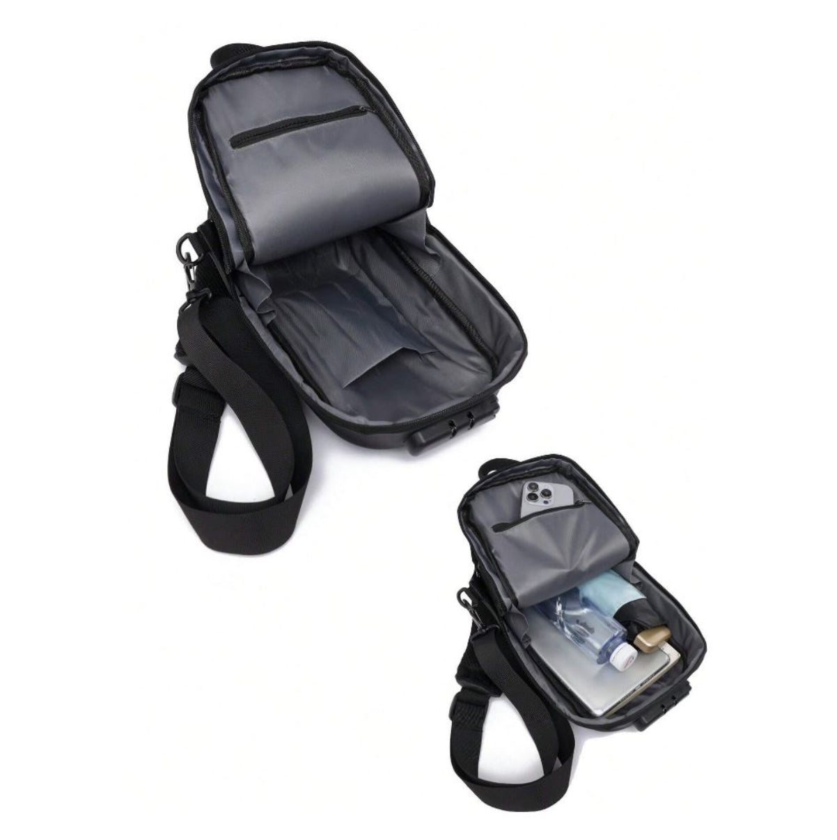 Maleta Bolso Cruzado Antirrobo Unisex