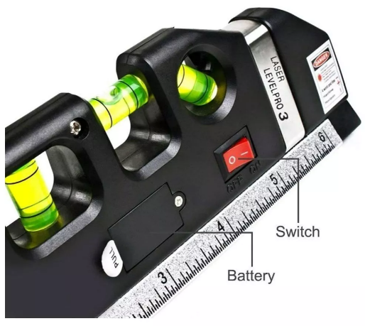 nivel láser con trípode