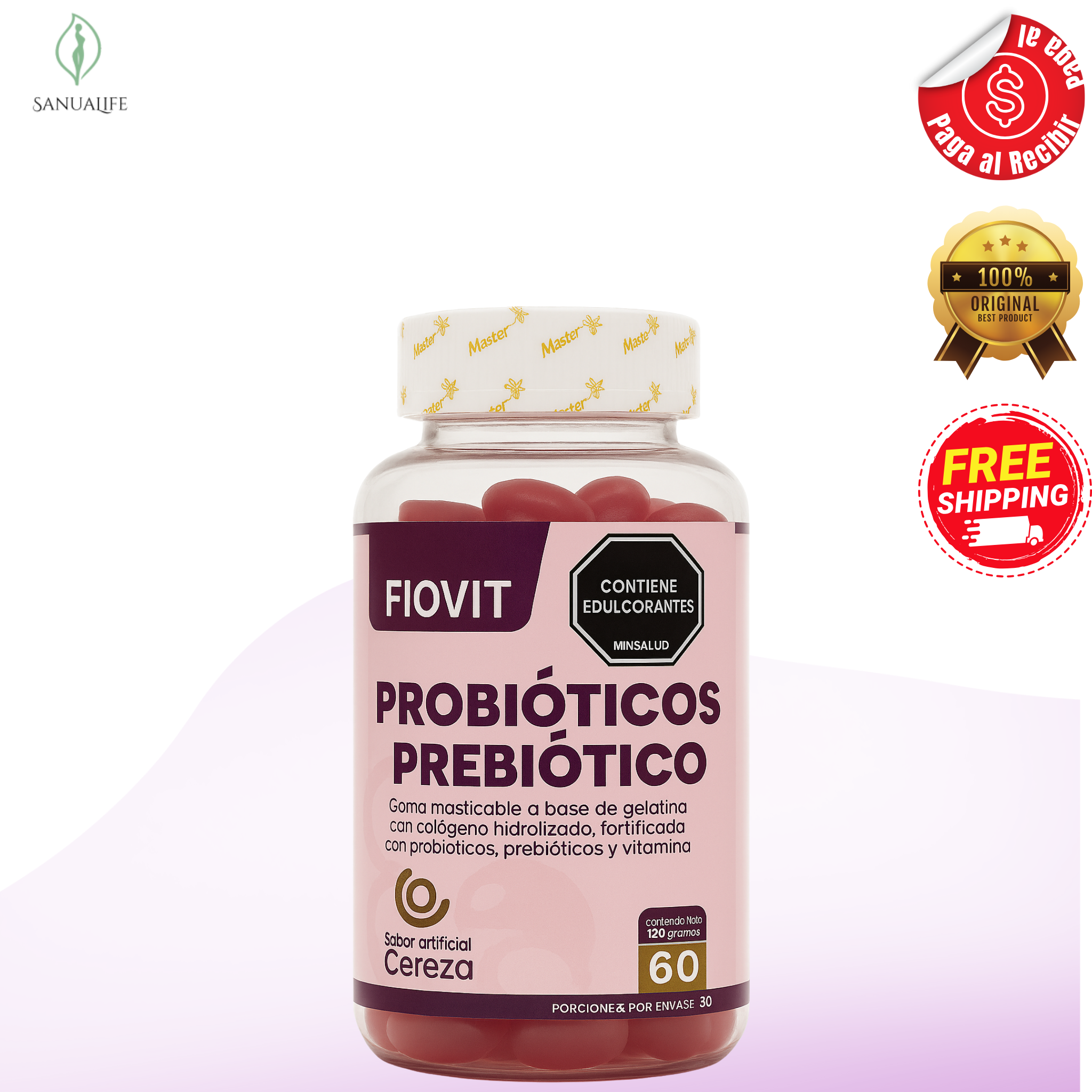 Gomitas FIOVIT Probióticos + Prebióticos