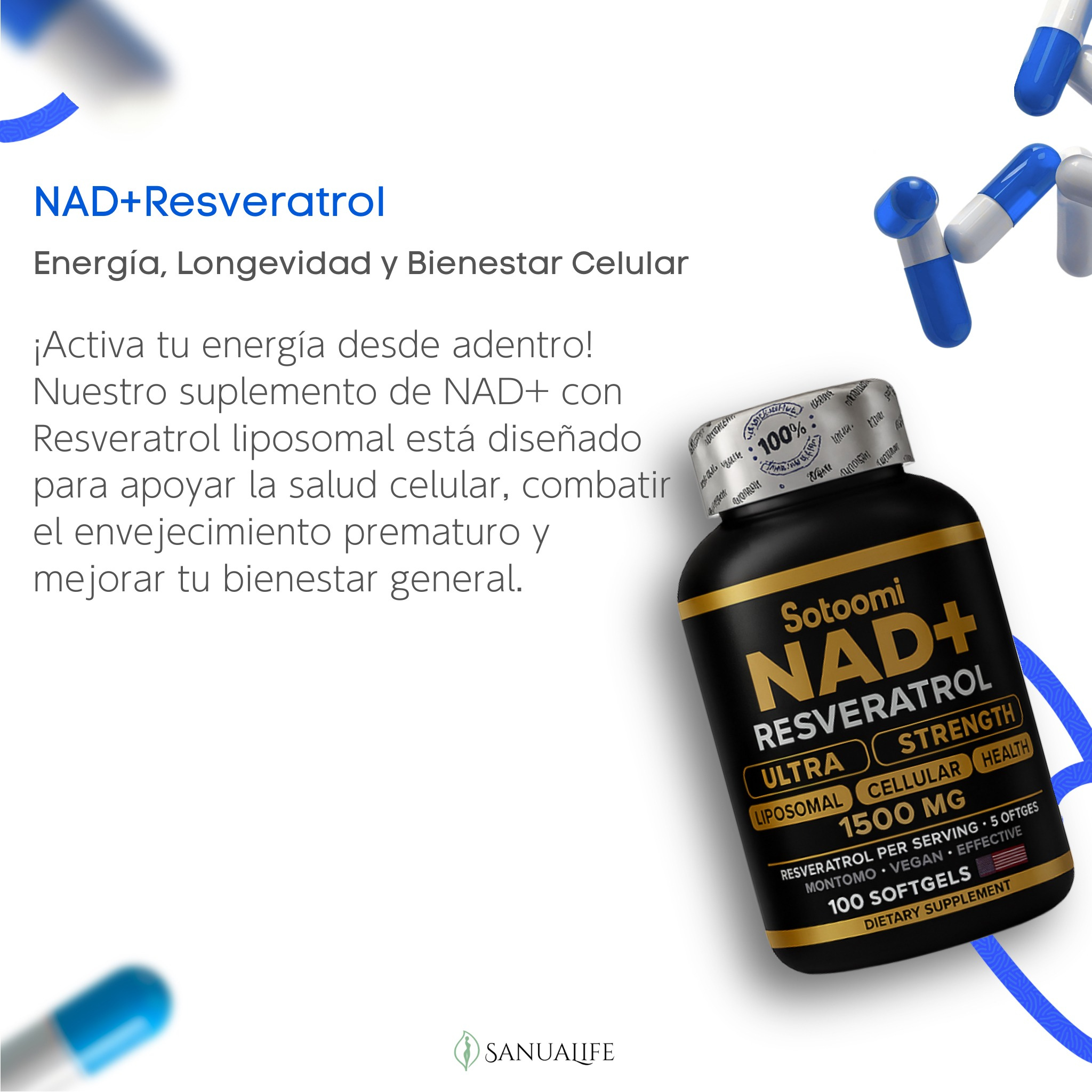 COMBO NAD + ASHWAGANDHA KSM-66